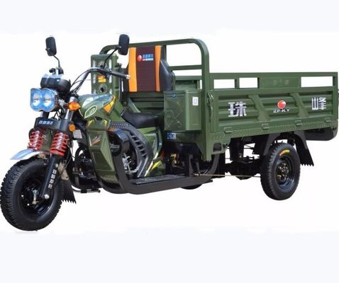 Water Cooled Hybrid 12V 200cc รถจักรยานยนต์บรรทุกสินค้า 3 ล้อ